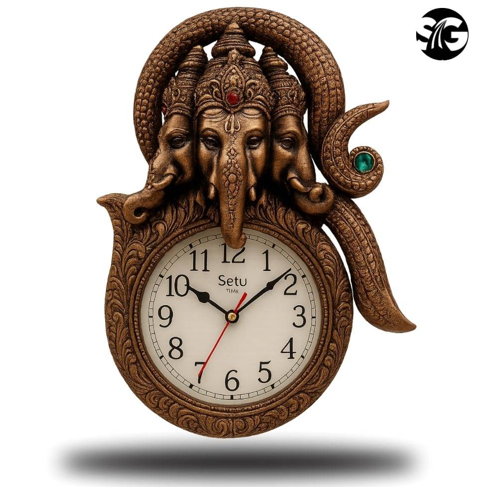     			Shree Ganesh Enterpirses Circular Analog Wall Clock