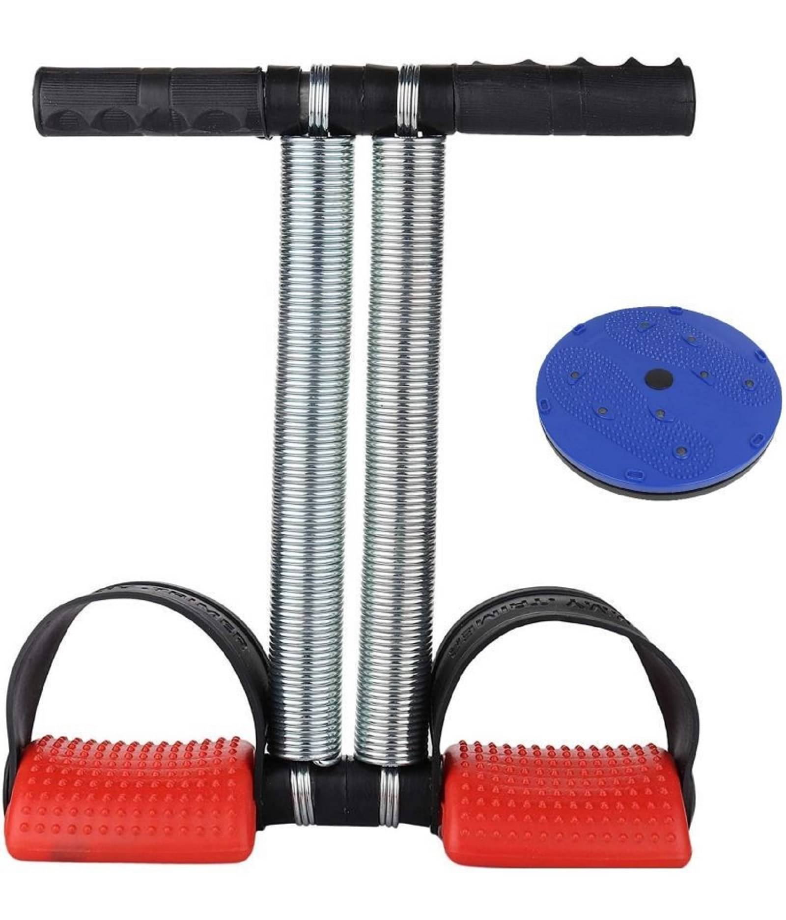 Tummy Trimmer with Twister – Dual Spring Ab Exerciser & Twisting Core Trainer for Waist Toning, Core Strength, Arm & Leg Toning – Compact & Durable Portable Home Gym Equipment for All Fitness Levels Tummy Trimmer with Twister – Dual Spring Ab Exerciser & Twisting Core Trainer for Waist Toning, Core Strength, Arm & Leg Toning – Compact & Durable Portable Home Gym Equipment for All Fitness Levels