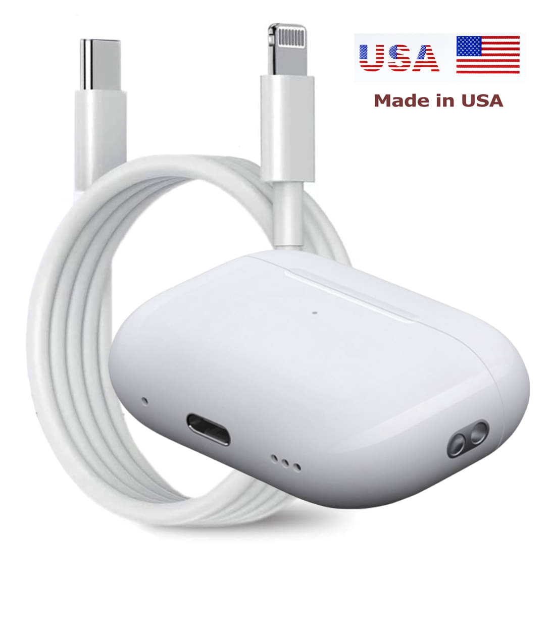     			Vertical9 Air Pro 2 USA MADE In Ear TWS White