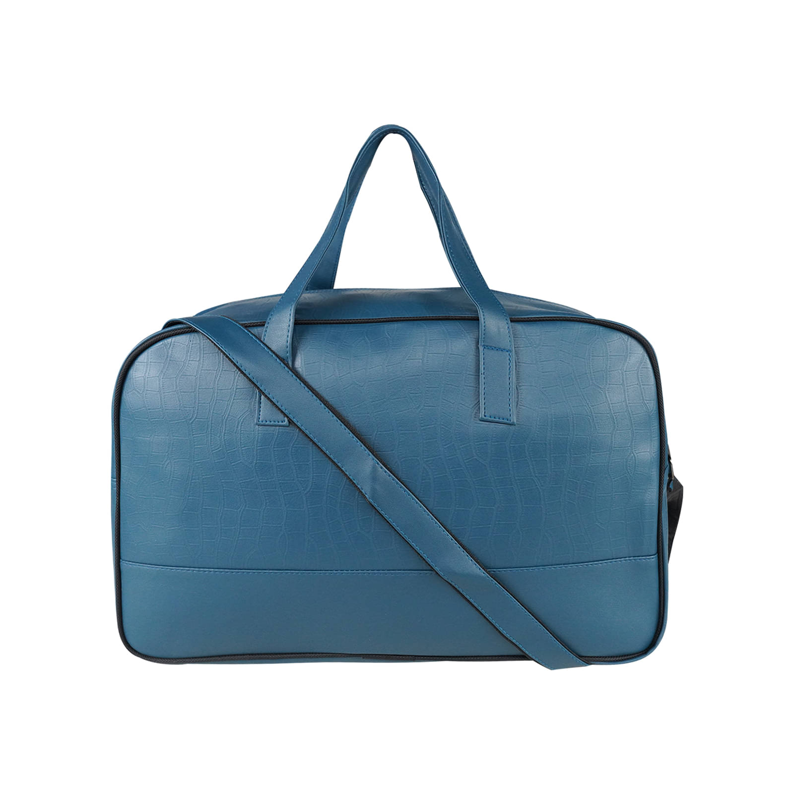     			mikebags 32 Ltrs Indigo PU Duffle Bag