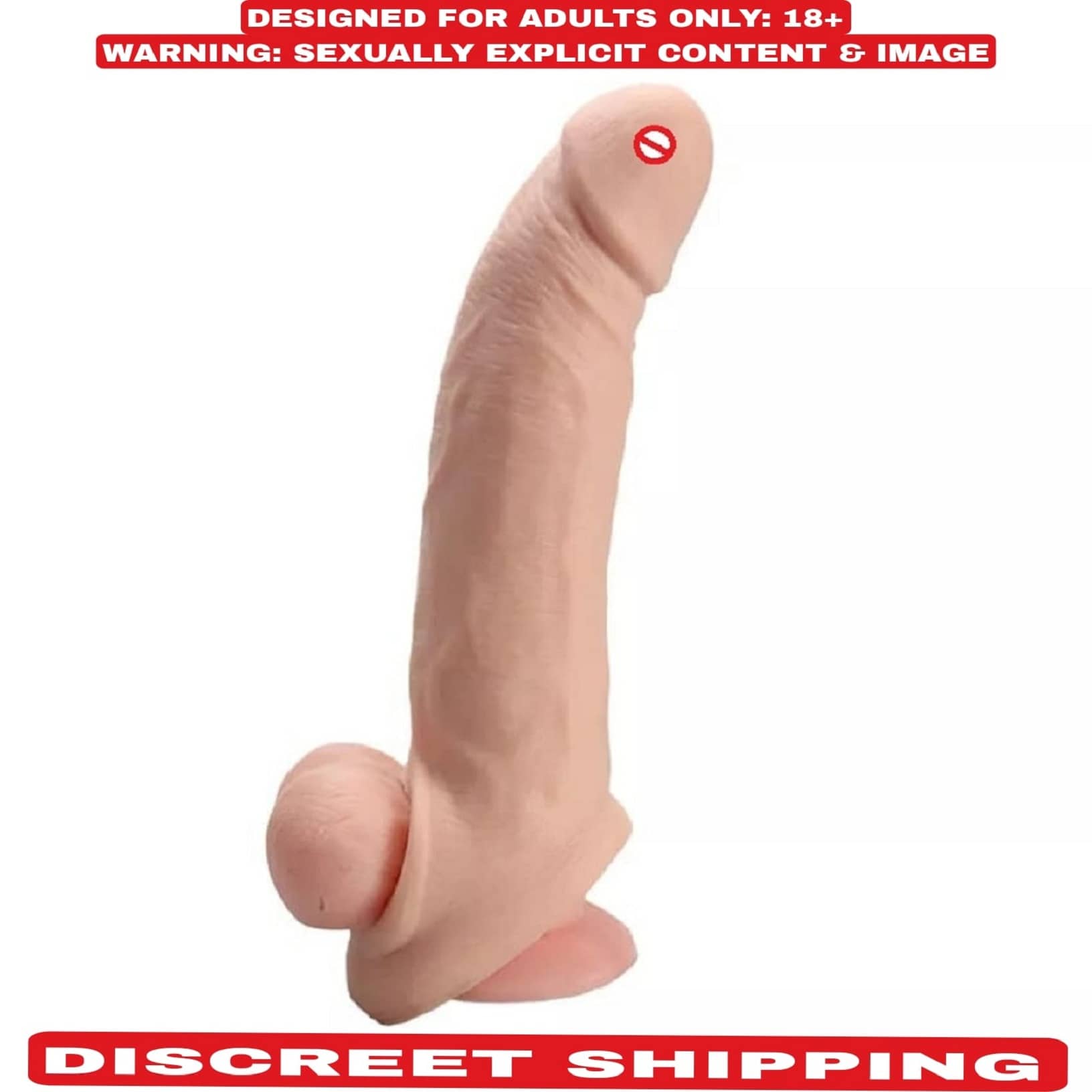 8 inch Double Hole Jumbo Penis Sleeve With 2 Inch Length Extansion And 1cm Girth Increase By Kamahouse