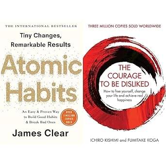     			Atomic Habits+The Courage To Be Disliked: How to free yourself, change your life and achieve real happiness (Courage To series)(Set of 2books)