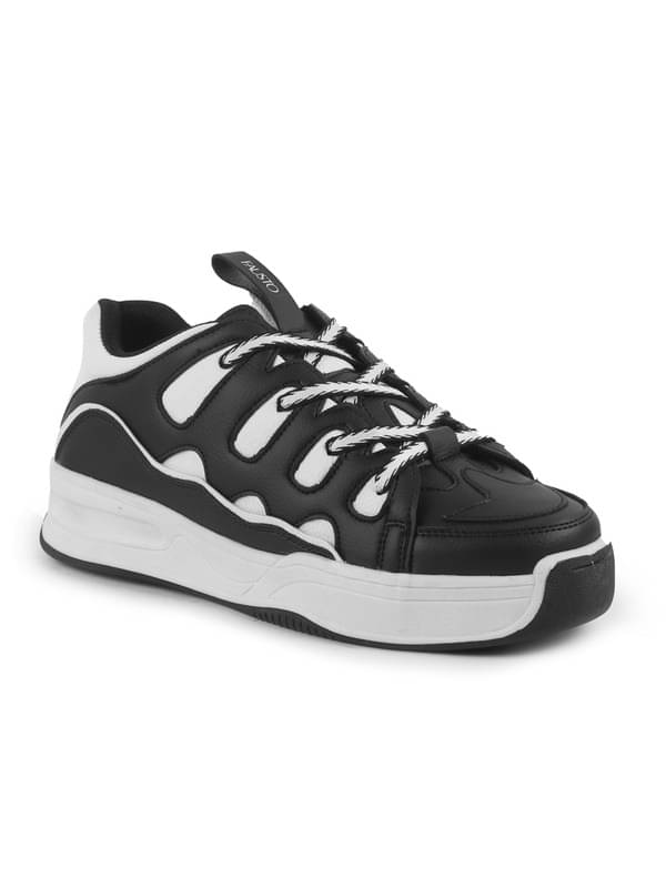     			Fausto FAUSTO White Retro Streetwear Chunky Sneakers White Men's Sneakers