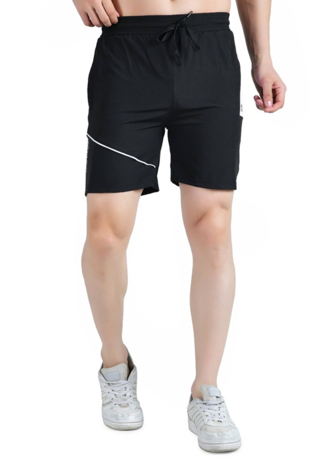 KWINGS Black Lycra Men's Shorts ( Pack of 1 ) KWINGS Black Lycra Men's Shorts ( Pack of 1 )