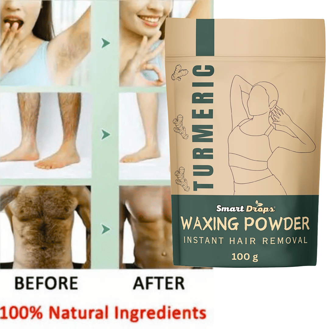 Smartdrops Organic Hair Removal Waxing for Men & Women 100 ( Pack of 1 )