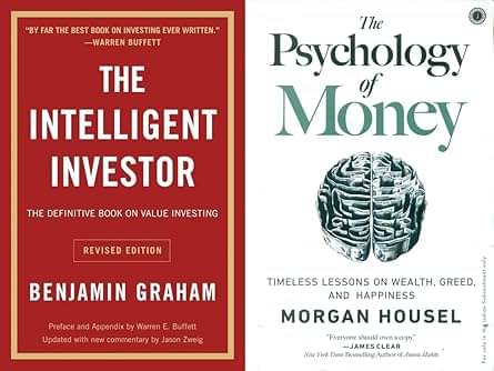     			The Intelligent Investor + The Psychology Of Money book for readers 2025