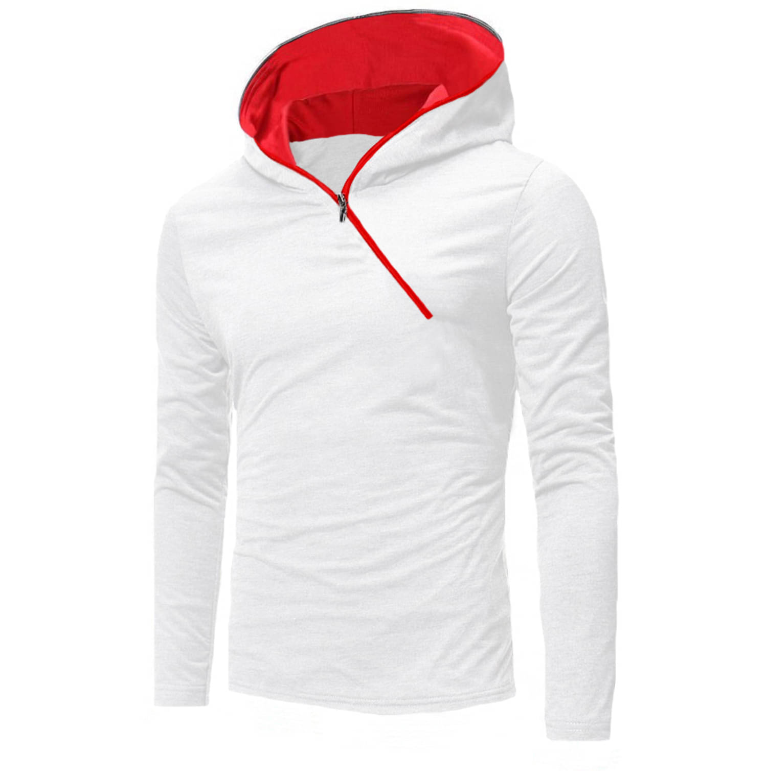 Try This Men Cotton Blend Regular Fit Colorblock T-Shirt ( White ) Try This Men Cotton Blend Regular Fit Colorblock T-Shirt ( White )