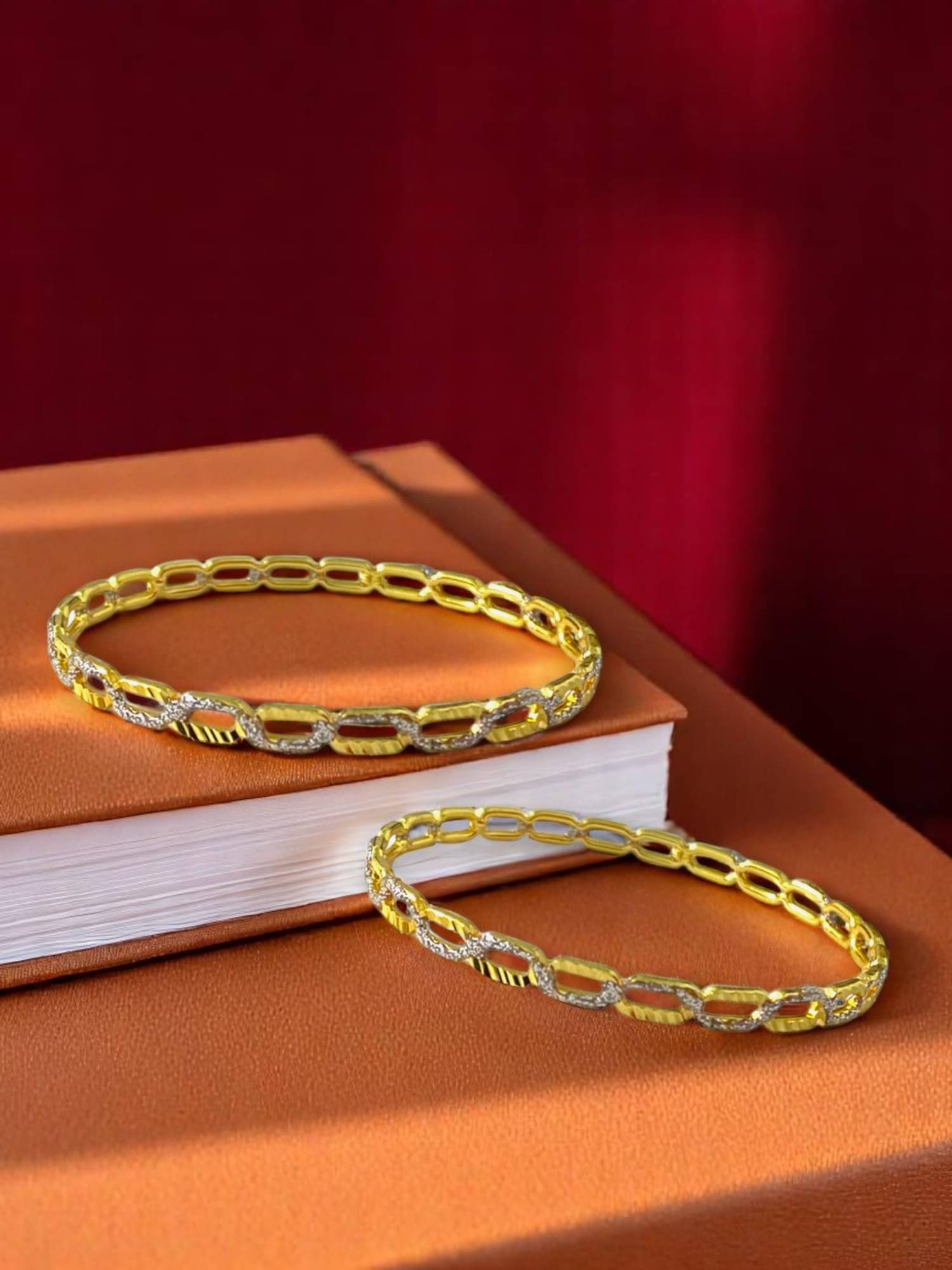     			AARTISAI Yellow Bangle Set ( Pack of 1 )