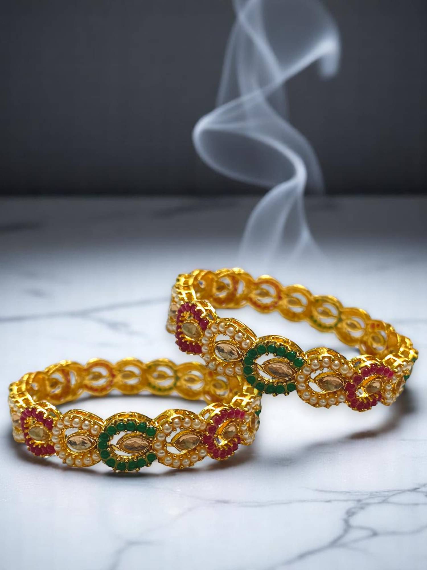 AARTISAI Yellow Bangle Set ( Pack of 1 ) AARTISAI Yellow Bangle Set ( Pack of 1 )