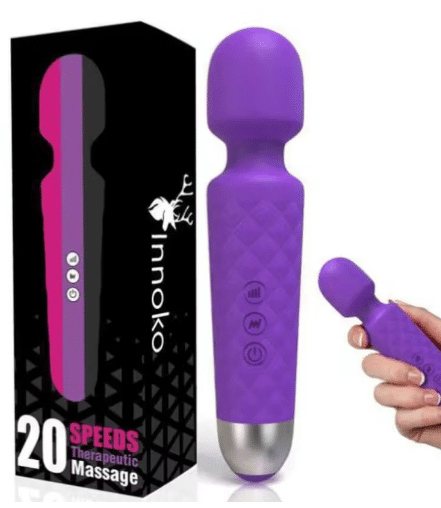     			BIDORA Body Massager for Women & Men, Rechargeable Wireless Massager Machine for Pain Relief, Handheld Massager with Medical Grade Silicone, 8 Speeds, 20 Modes, (Assorted Colors)