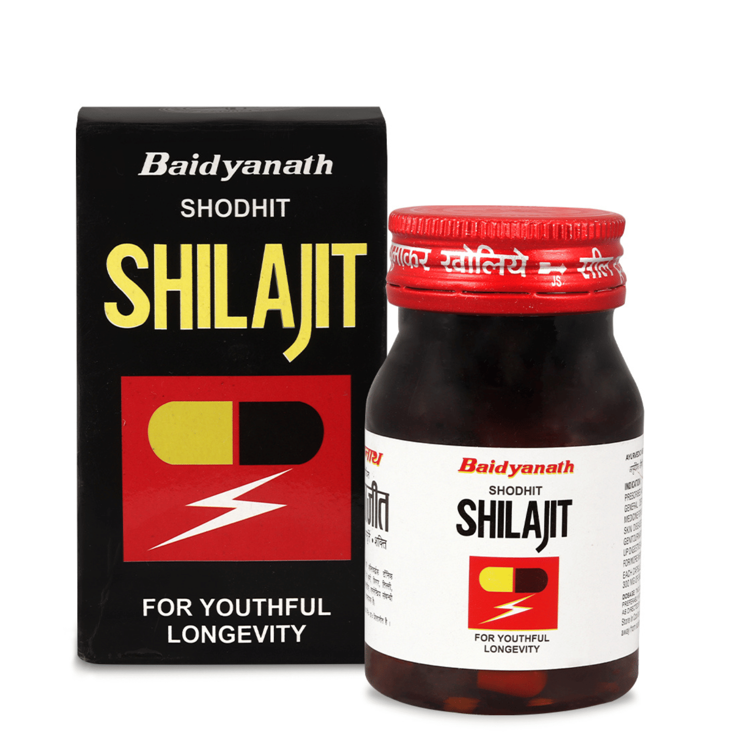 Baidyanath Shodhit Shilajit (30 Caps)