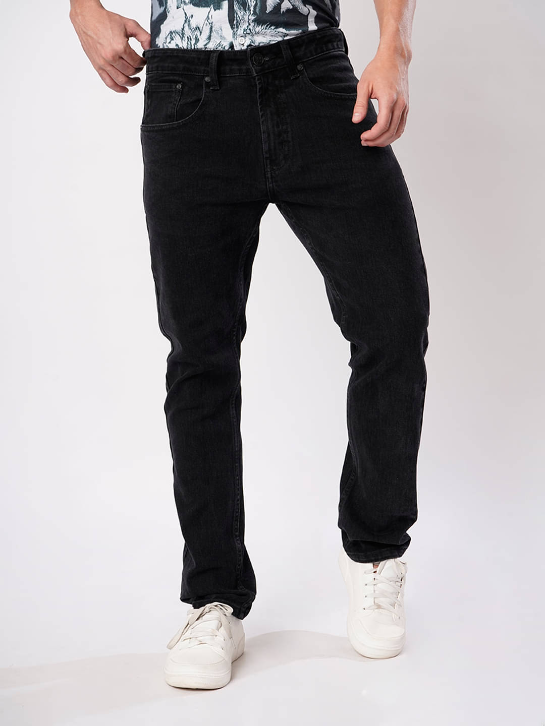 Bene Kleed Slim Fit Clean Look Men's Jeans - Charcoal ( Pack of 1 ) Bene Kleed Slim Fit Clean Look Men's Jeans - Charcoal ( Pack of 1 )