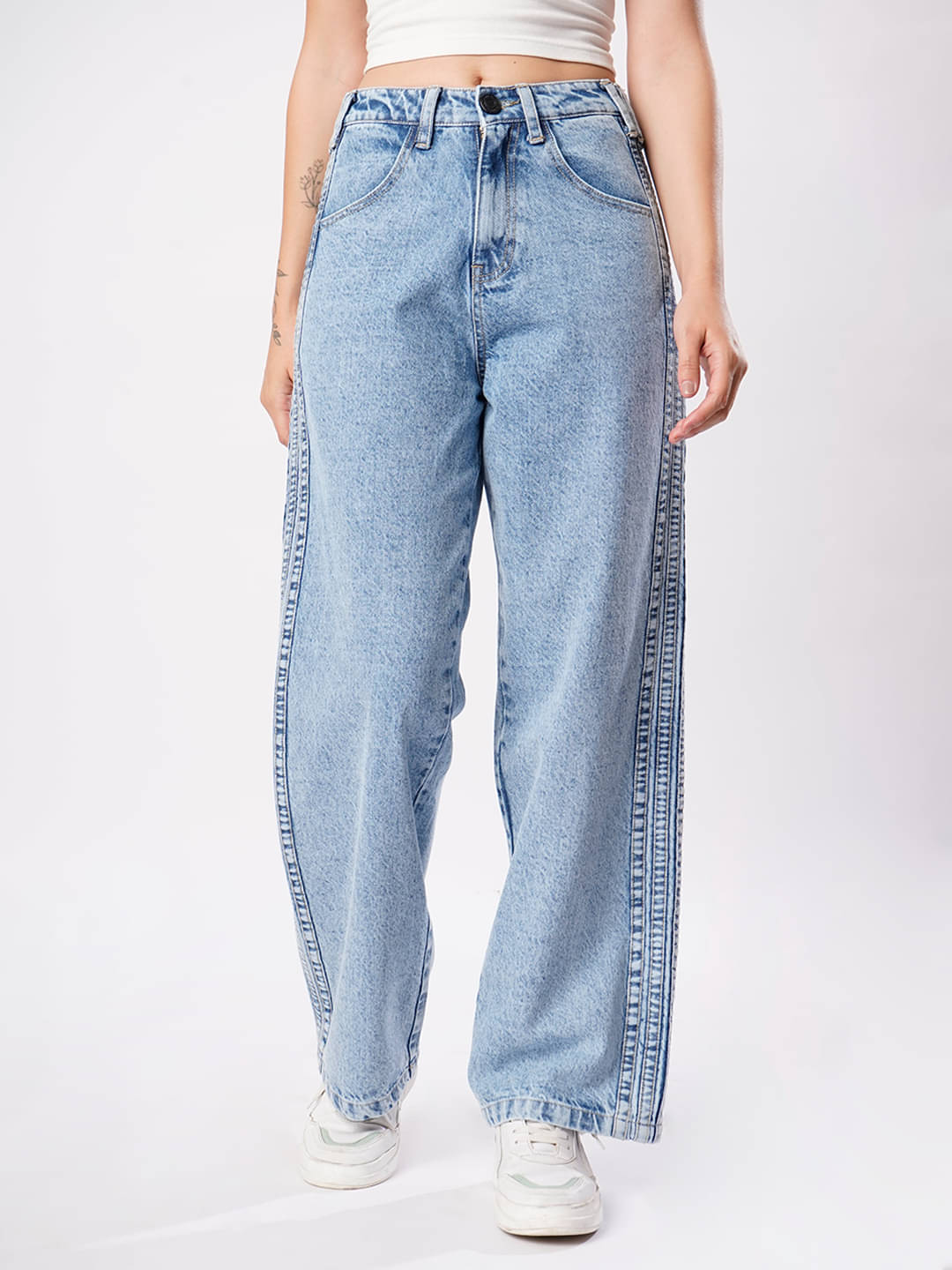     			Bene Kleed Women Relaxed Fit Waist Jeans