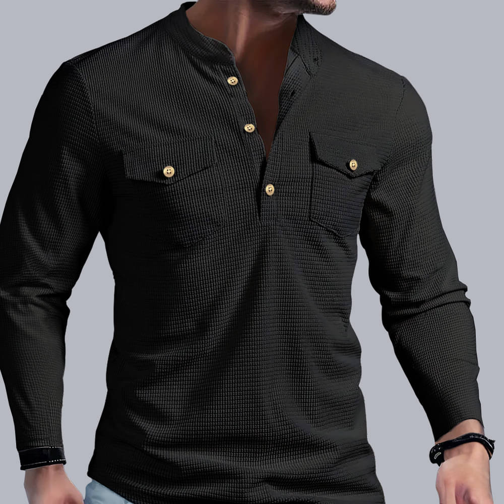 Eyebogler Men Polyester Regular Fit Solid Polo T Shirt ( Black ) Eyebogler Men Polyester Regular Fit Solid Polo T Shirt ( Black )
