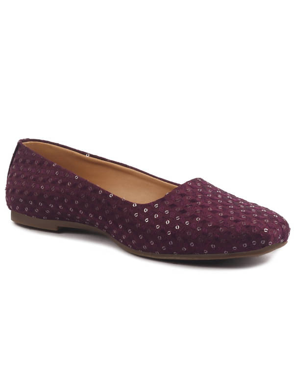 Fausto Maroon Women's Juttis Fausto Maroon Women's Juttis