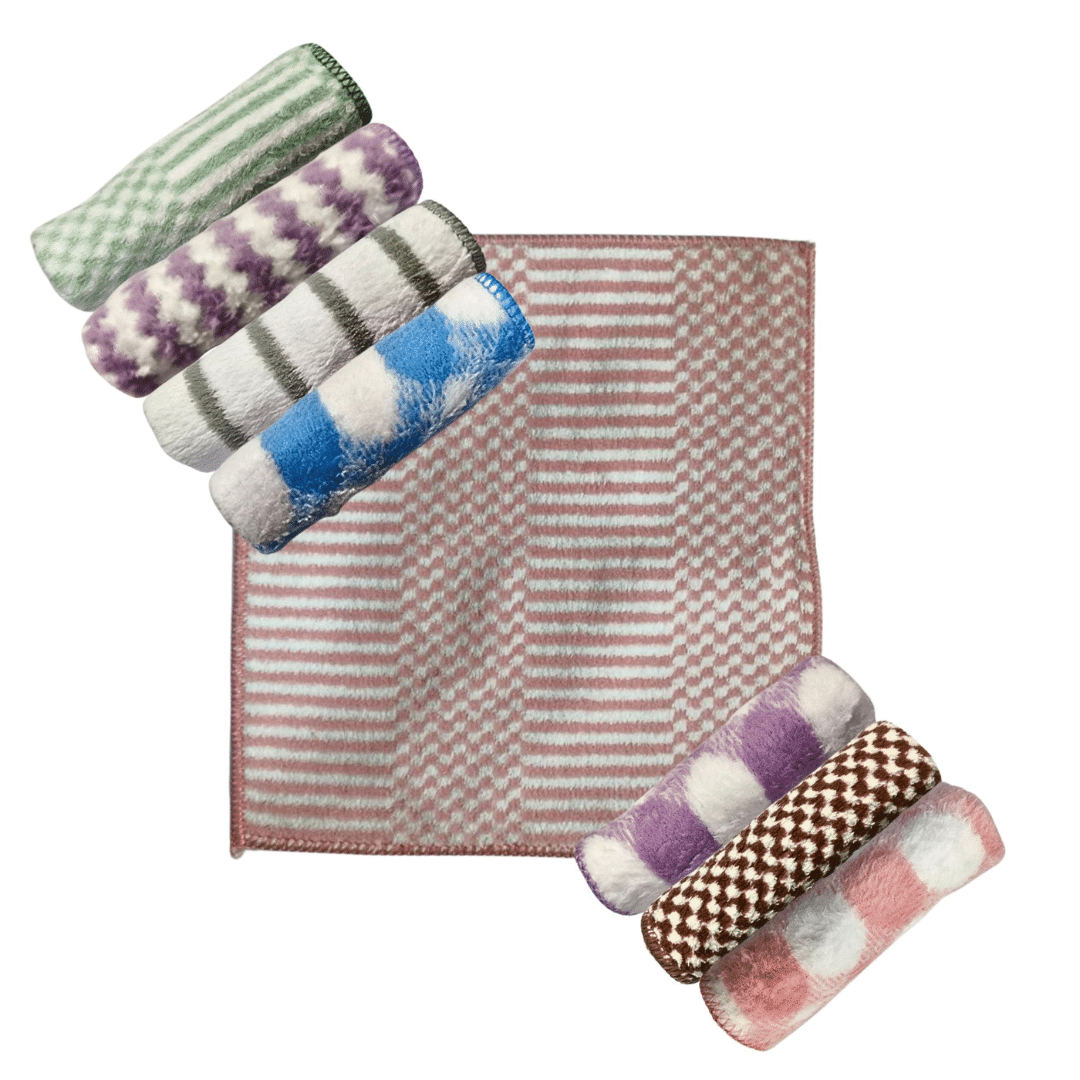 Handkerchiefs Embroidery High Absorbent (Random Designs & Color) (25 x 25 CM) Pack of 8 Handkerchiefs Embroidery High Absorbent (Random Designs & Color) (25 x 25 CM) Pack of 8