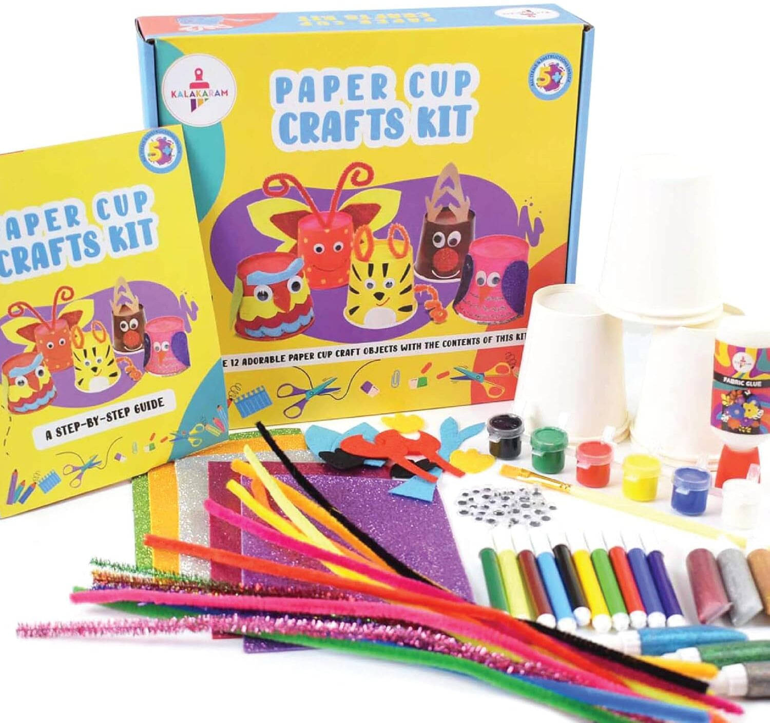     			Kalakaram Craft Kit, DIY Funny Activity for Kids, Creative Craft Kit for Kids