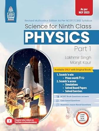 Lakhmir Singh Science Class 9 Physics - by Lakhmir Singh, Manjit Kaur (2024-25 Examination) Paperback – 19 November 2023 Lakhmir Singh Science Class 9 Physics - by Lakhmir Singh, Manjit Kaur (2024-25 Examination) Paperback – 19 November 2023
