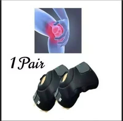 Mulkraj Ortho Unisex Hinge-Free Knee Braces Pair of 1 Black ( Free Size - Size ) Mulkraj Ortho Unisex Hinge-Free Knee Braces Pair of 1 Black ( Free Size - Size )