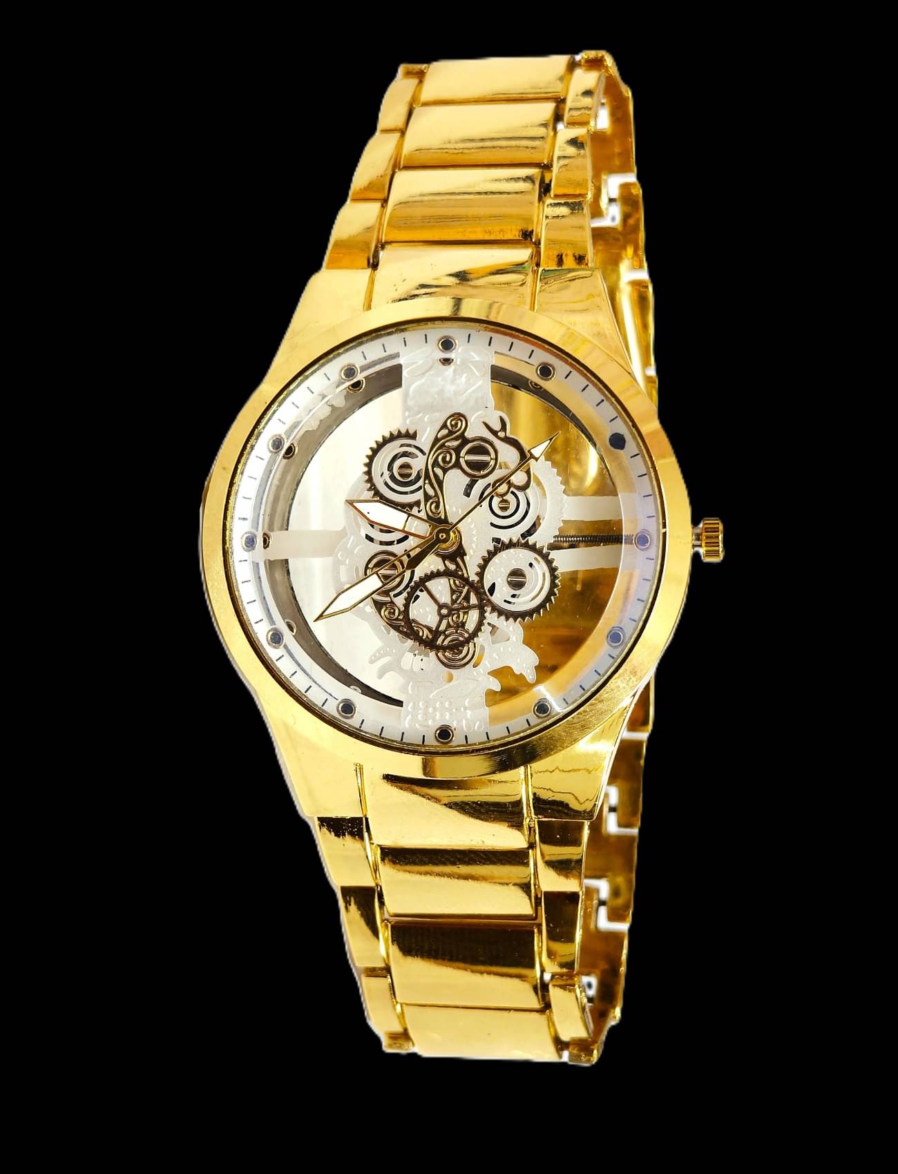     			Renaissance Traders Gold Metal Analog Men's Watch