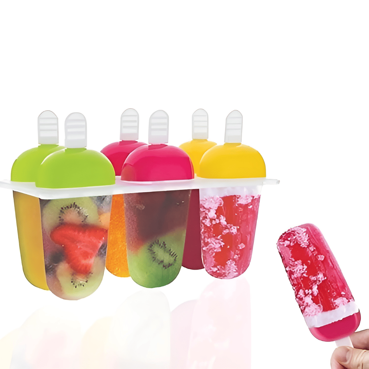     			SARVASHVA TRENDS 6pc Ice Candy Maker Multicolor 6 Pcs