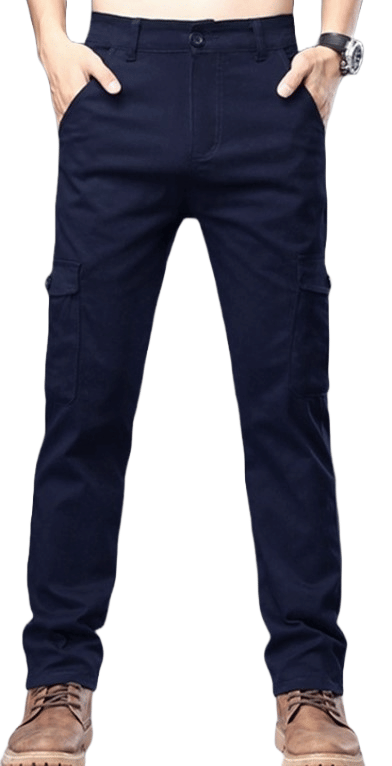 Shelony Blue Cotton Blend Men's Joggers ( Pack of 1 ) - Track Pants | Buy online on ZillyBuy