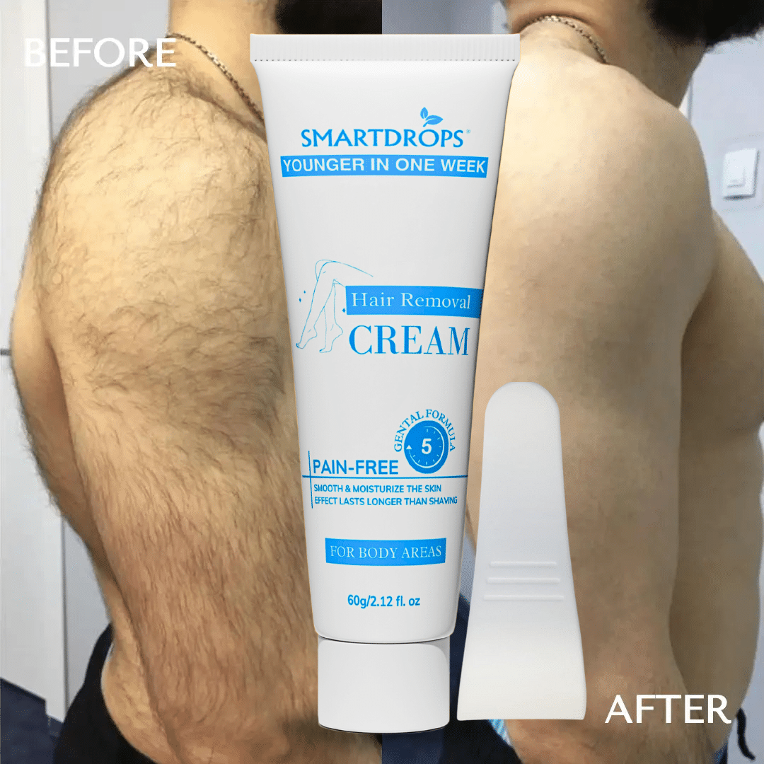     			Smartdrops Natural Hair Removal Hair Removal Creams for Men & Women 60 ( Pack of 1 )