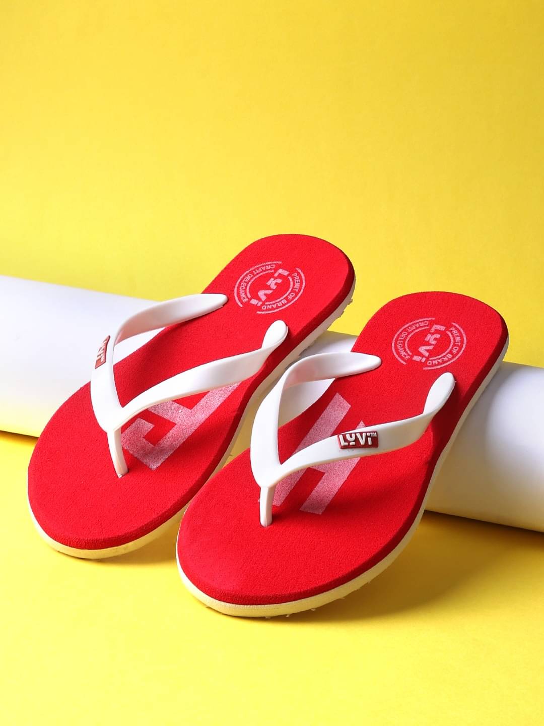     			lyvi Red Men's Daily Slipper