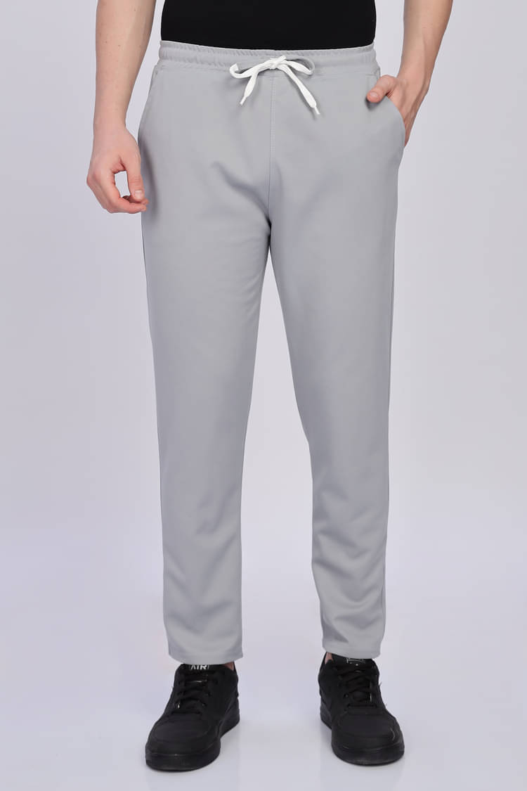     			rexan Light Grey Cotton Blend Men's Trackpants ( Pack of 1 )