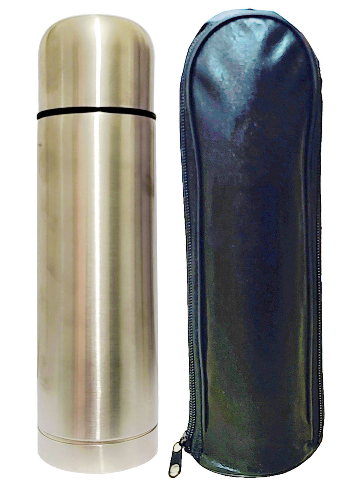 viDixn ThermoSteel Eco-Flip Wall Hot & Cold Water Bottle Silver Stainless Steel Water Bottle 500 mL ( Set of 1 ) viDixn ThermoSteel Eco-Flip Wall Hot & Cold Water Bottle Silver Stainless Steel Water Bottle 500 mL ( Set of 1 )
