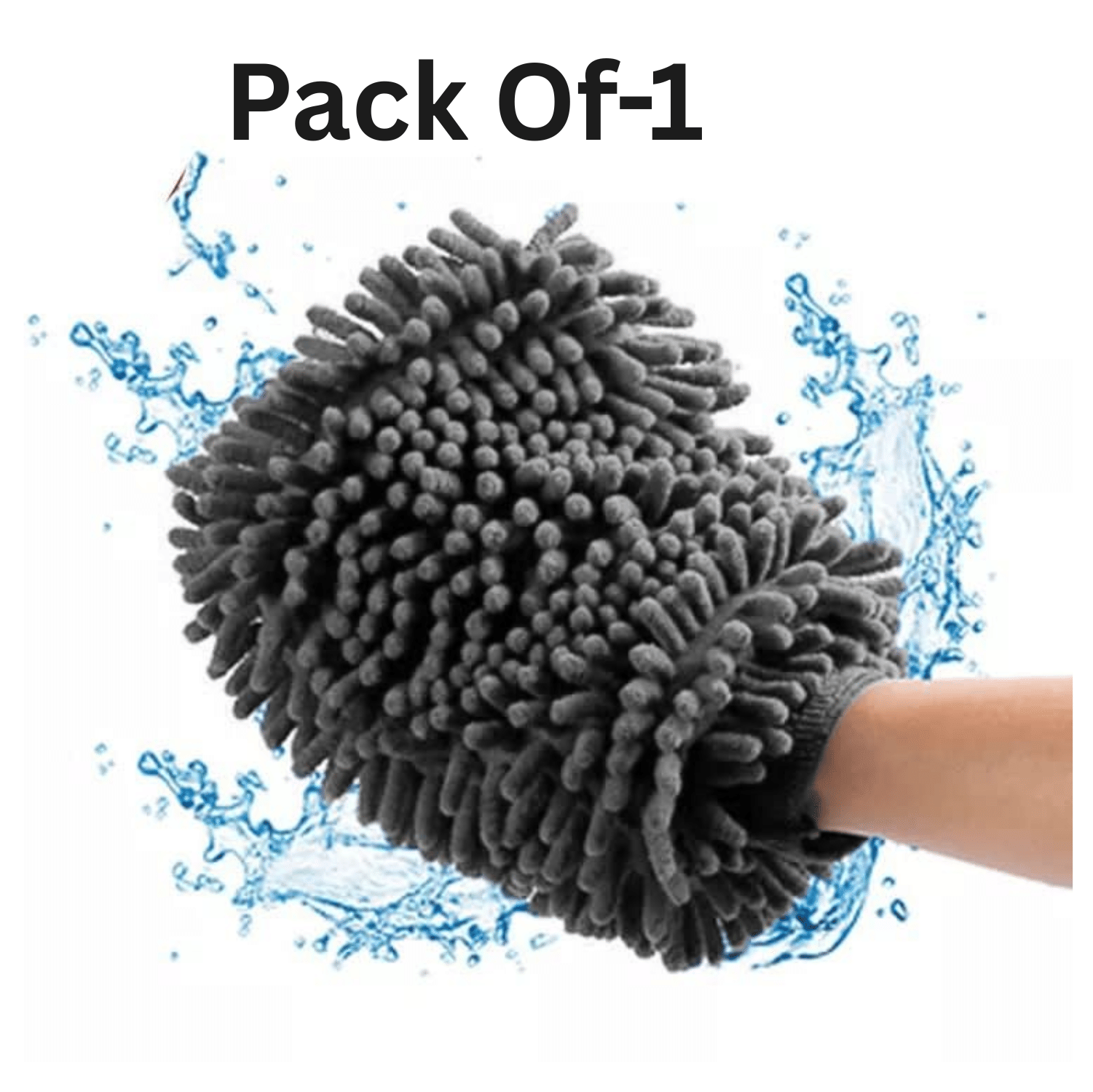     			AKSMIT Multicolor Microfiber Free Size Cleaning Gloves ( Pack of 1 )