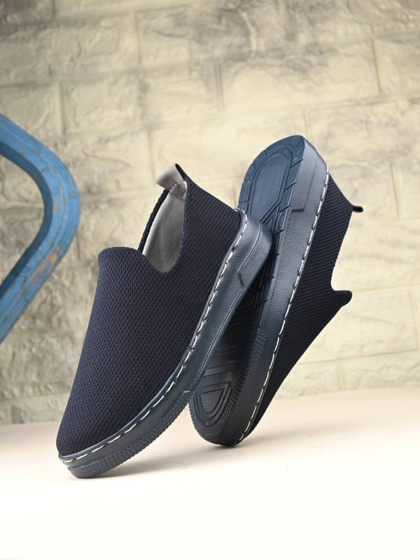 BIZZARO Casual Shoes Blue Men's Outdoor Shoes BIZZARO Casual Shoes Blue Men's Outdoor Shoes