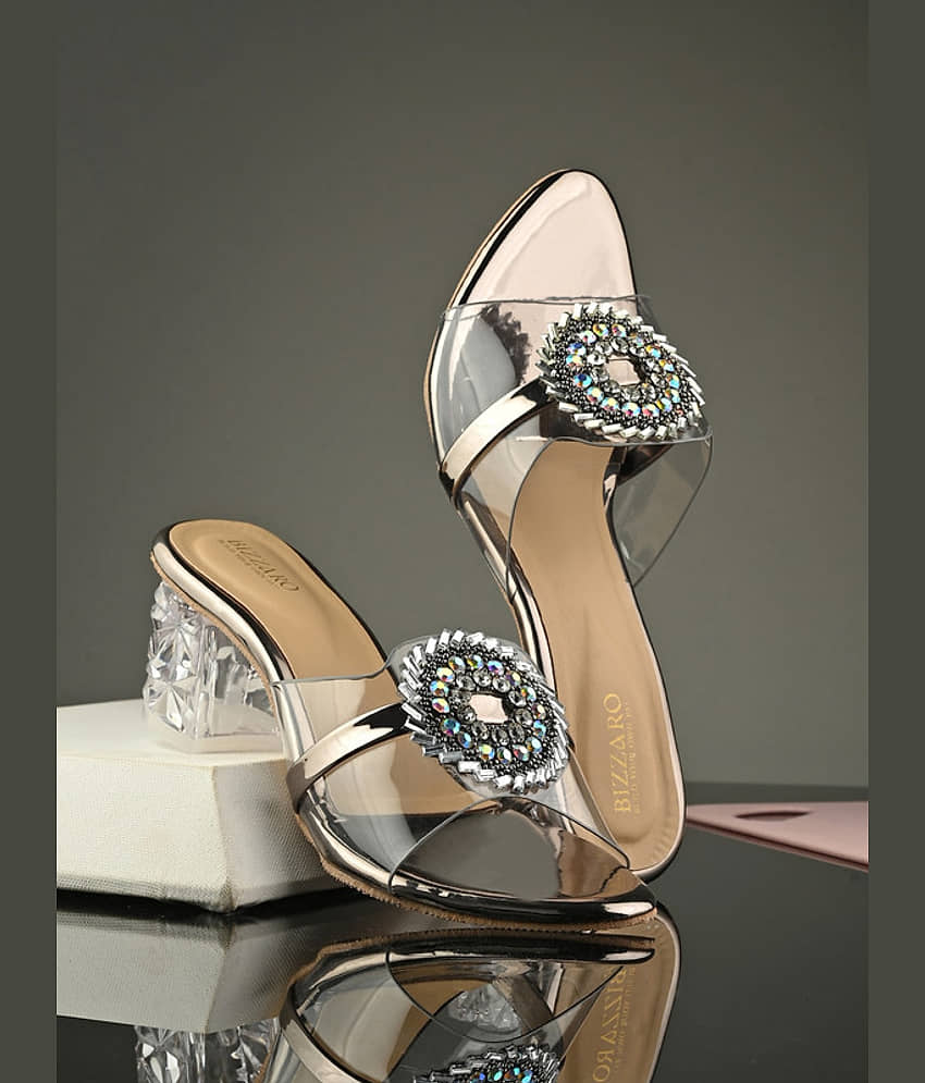 BIZZARO Gray Women's Sandal Heels - Heels | Buy online on ZillyBuy