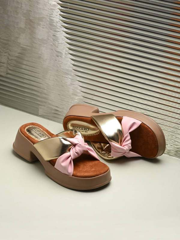     			BIZZARO Pink Women's Flats