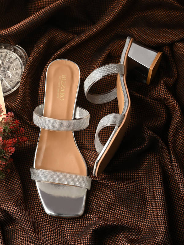 BIZZARO Silver Women's Flats     			BIZZARO Silver Women's Flats