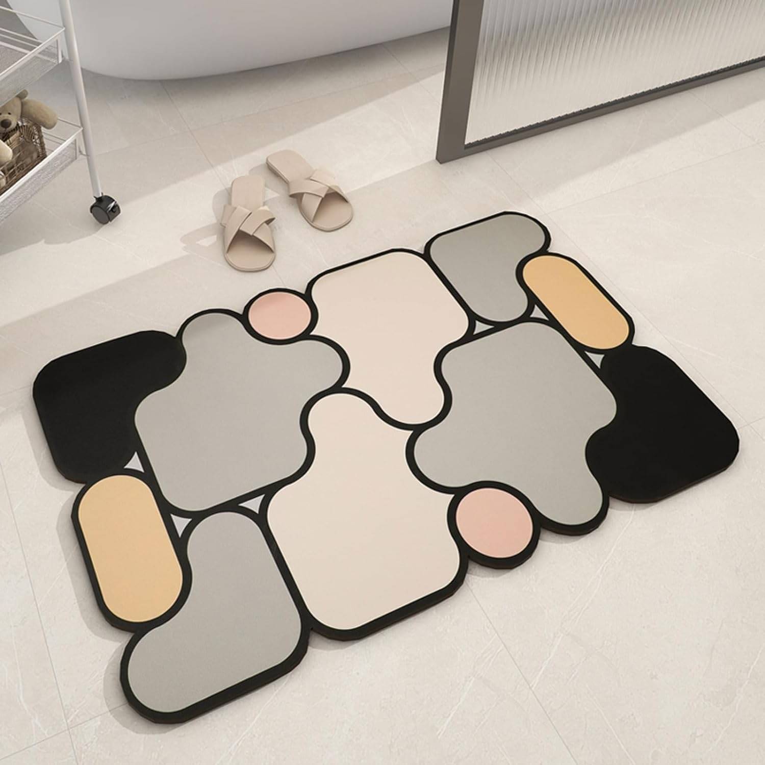 Bhavyta Set of 1 Anti-skid Rubber Door Mat ( 40 X 60 cm ) Assorted Bhavyta Set of 1 Anti-skid Rubber Door Mat ( 40 X 60 cm ) Assorted