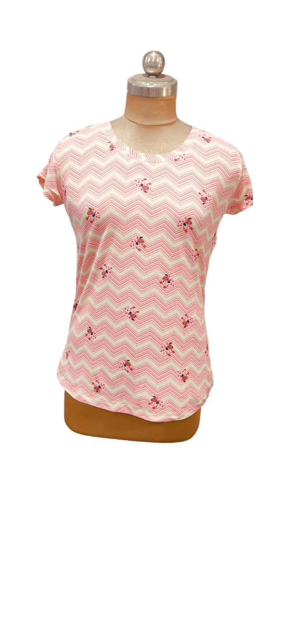     			CIEARO VINTAGE Women's Cotton Regular Top ( Cream )