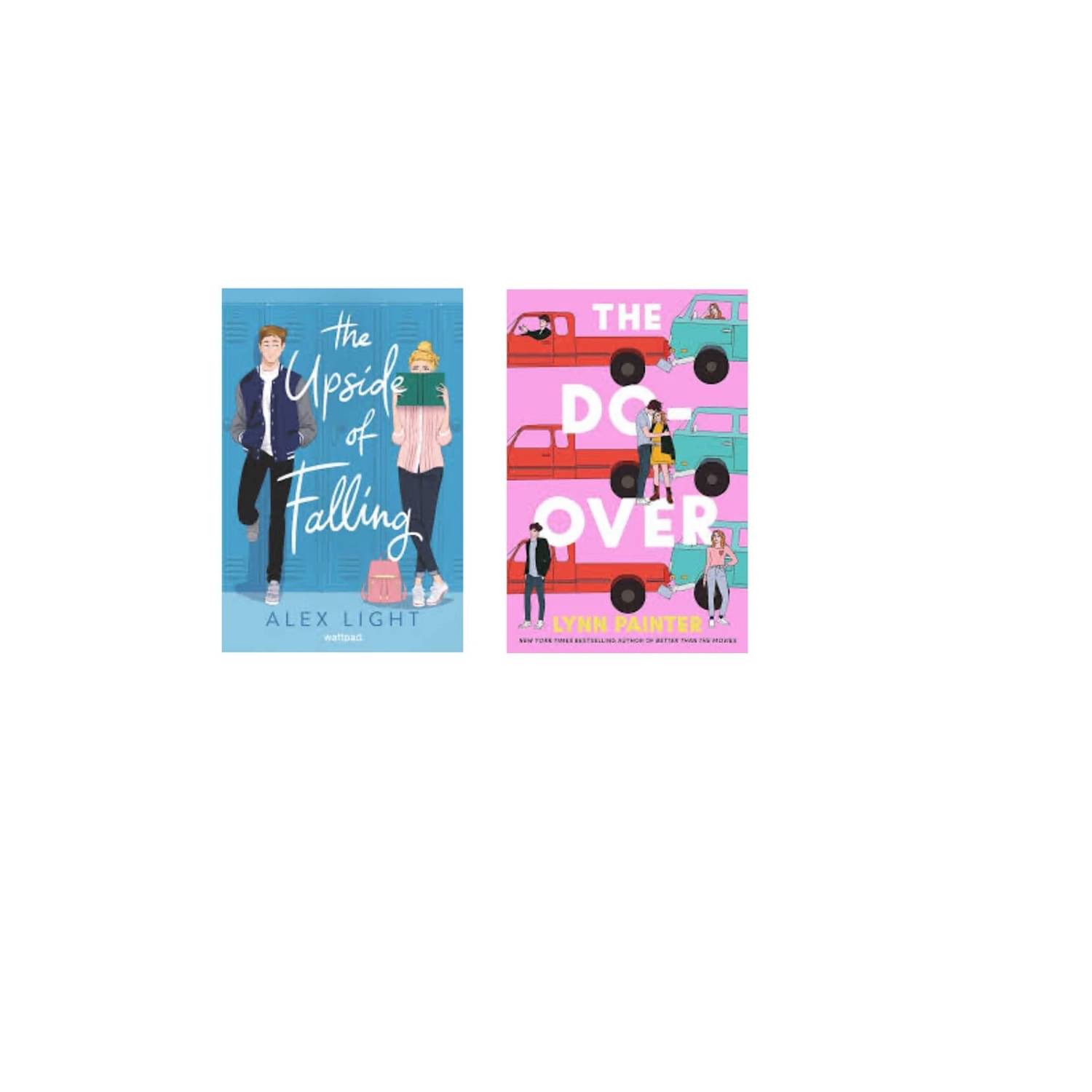     			( Combo Of 2 Books ) The Upside of Falling & The Do-Over Paperback English By Alex Light & Lynn Painter