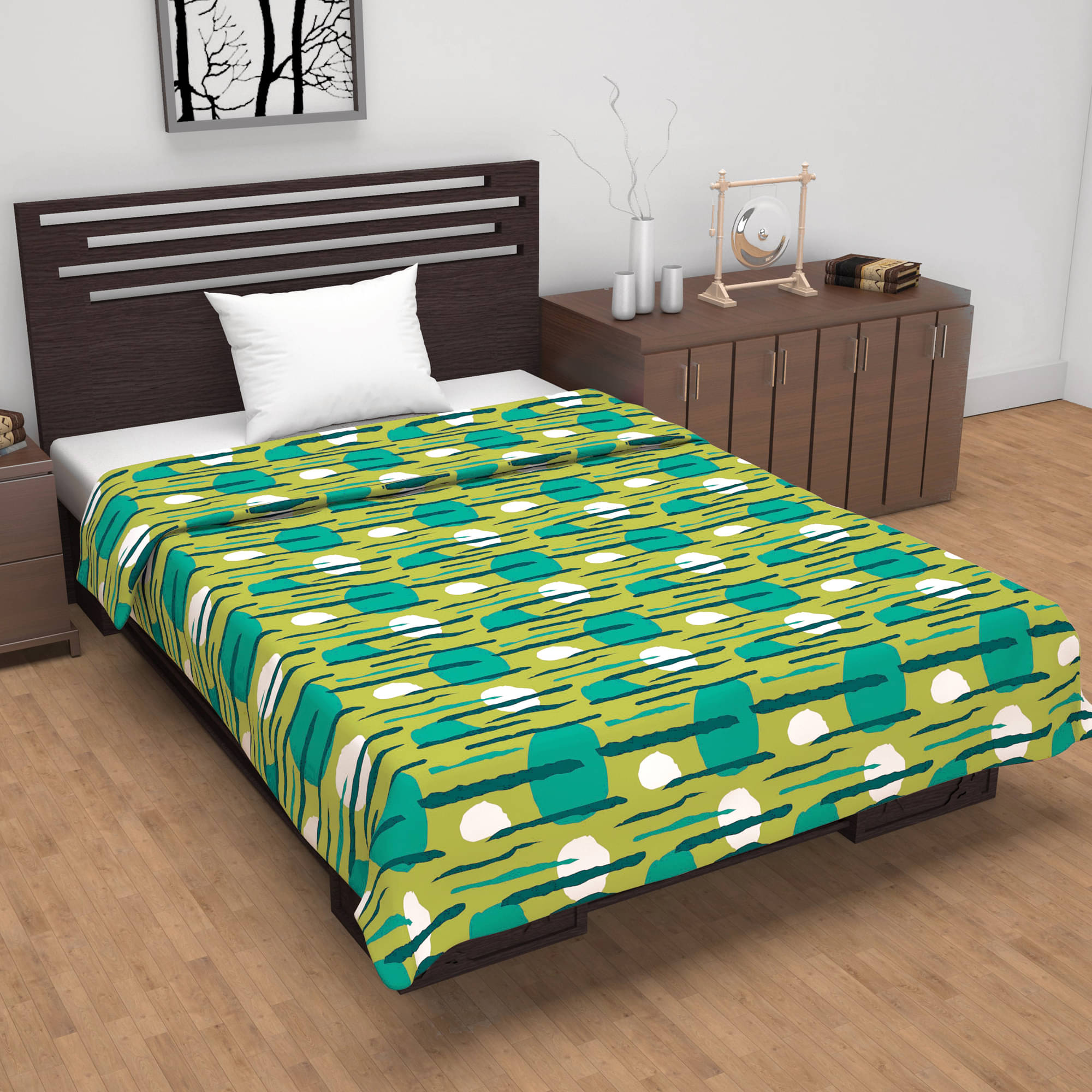 DIVINE CASA Microfiber Abstract Single Bed Blanket ( 210 cm x 140 cm ) - Olive ( Pack of 1 ) DIVINE CASA Microfiber Abstract Single Bed Blanket ( 210 cm x 140 cm ) - Olive ( Pack of 1 )