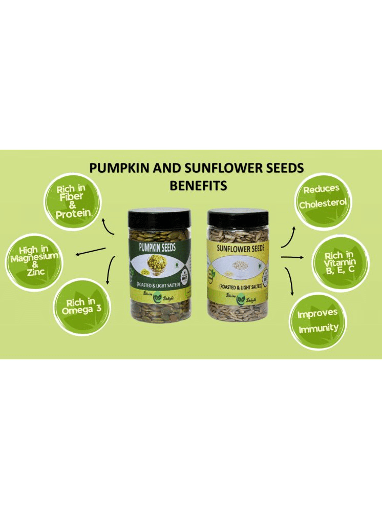 DIVINE DELIGHT Pumpkin Seeds ( Pack of 2 )     			DIVINE DELIGHT Pumpkin Seeds ( Pack of 2 )