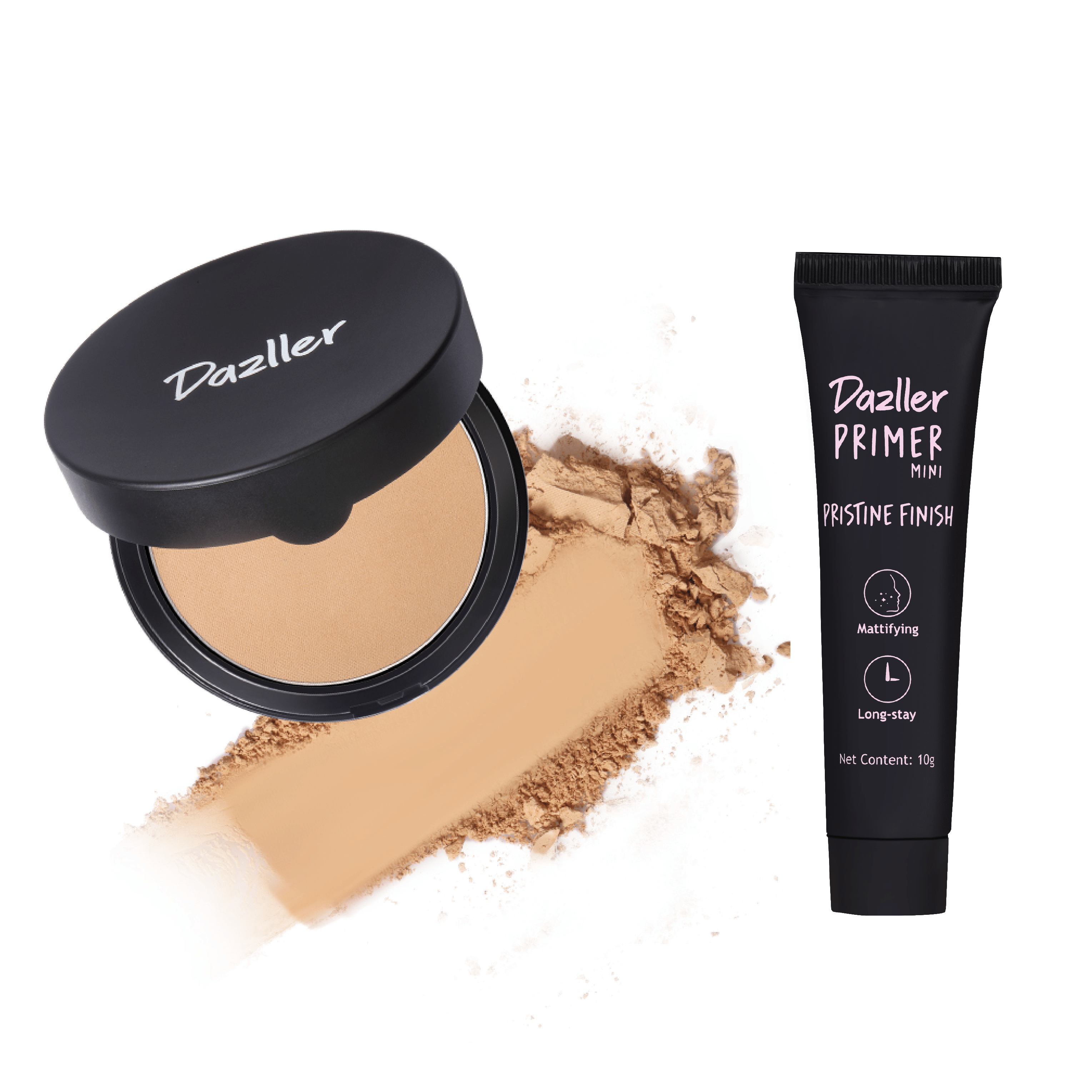     			Dazller Pressed Powder Dusky01 Ivory 120 g
