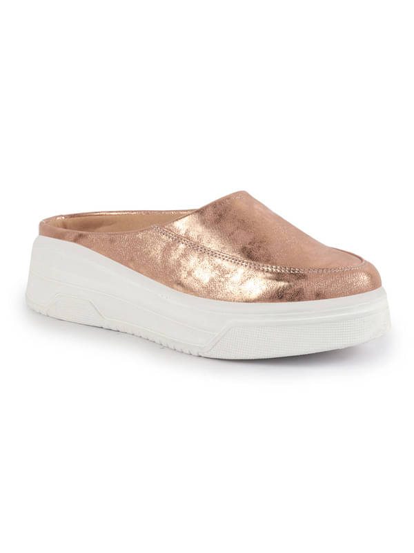     			Fausto Bronze Women's Mules Shoes