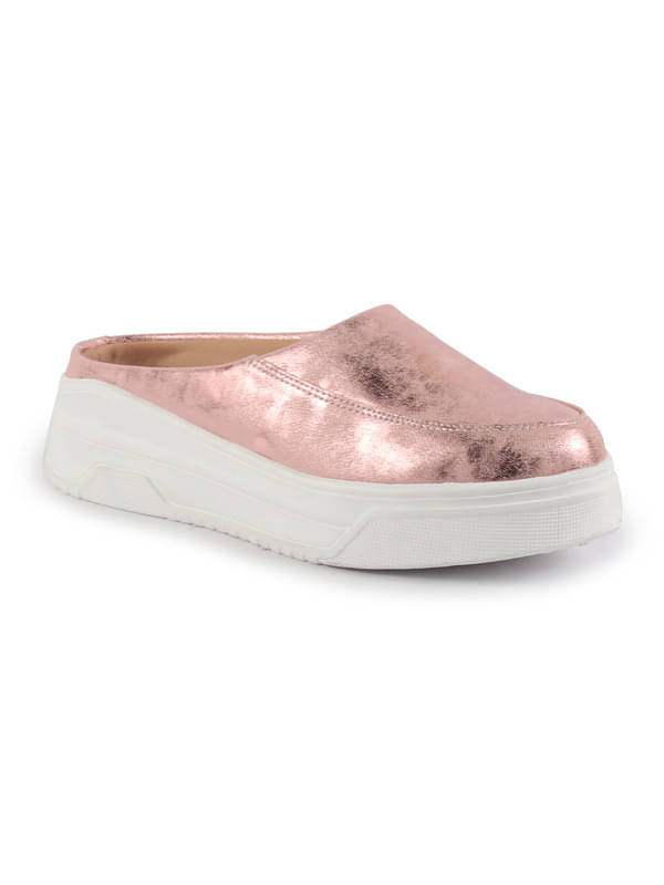     			Fausto Pink Women's Mules Shoes
