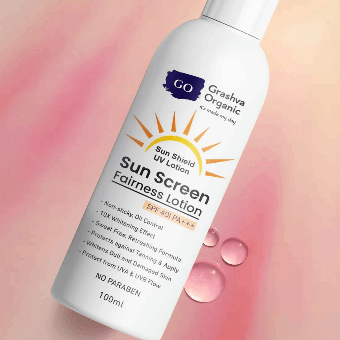 GRASHVA ORGANIC SPF 15 Tan Optimiser Lotion For Normal Skin ( Pack of 1 ) GRASHVA ORGANIC SPF 15 Tan Optimiser Lotion For Normal Skin ( Pack of 1 )