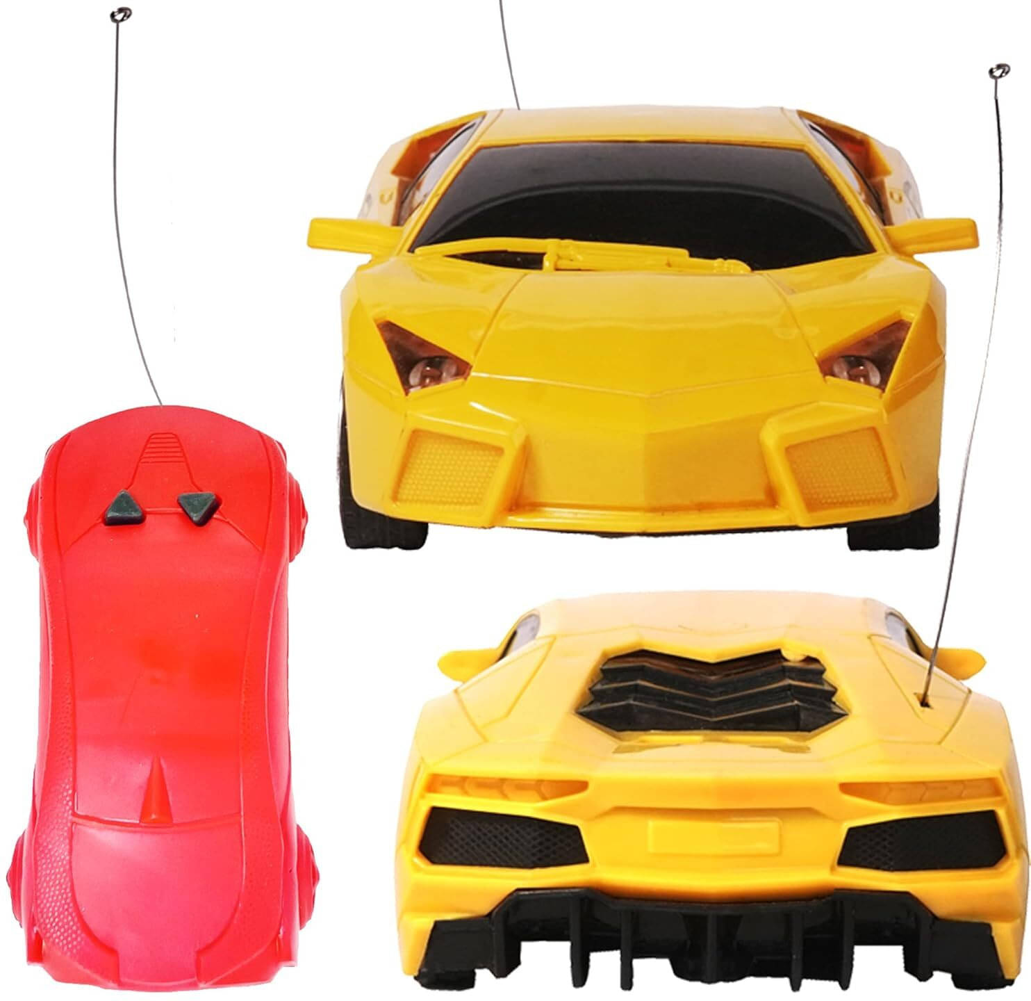    			Gurukrupa - Yellow Plastic Car ( Pack of 1 )