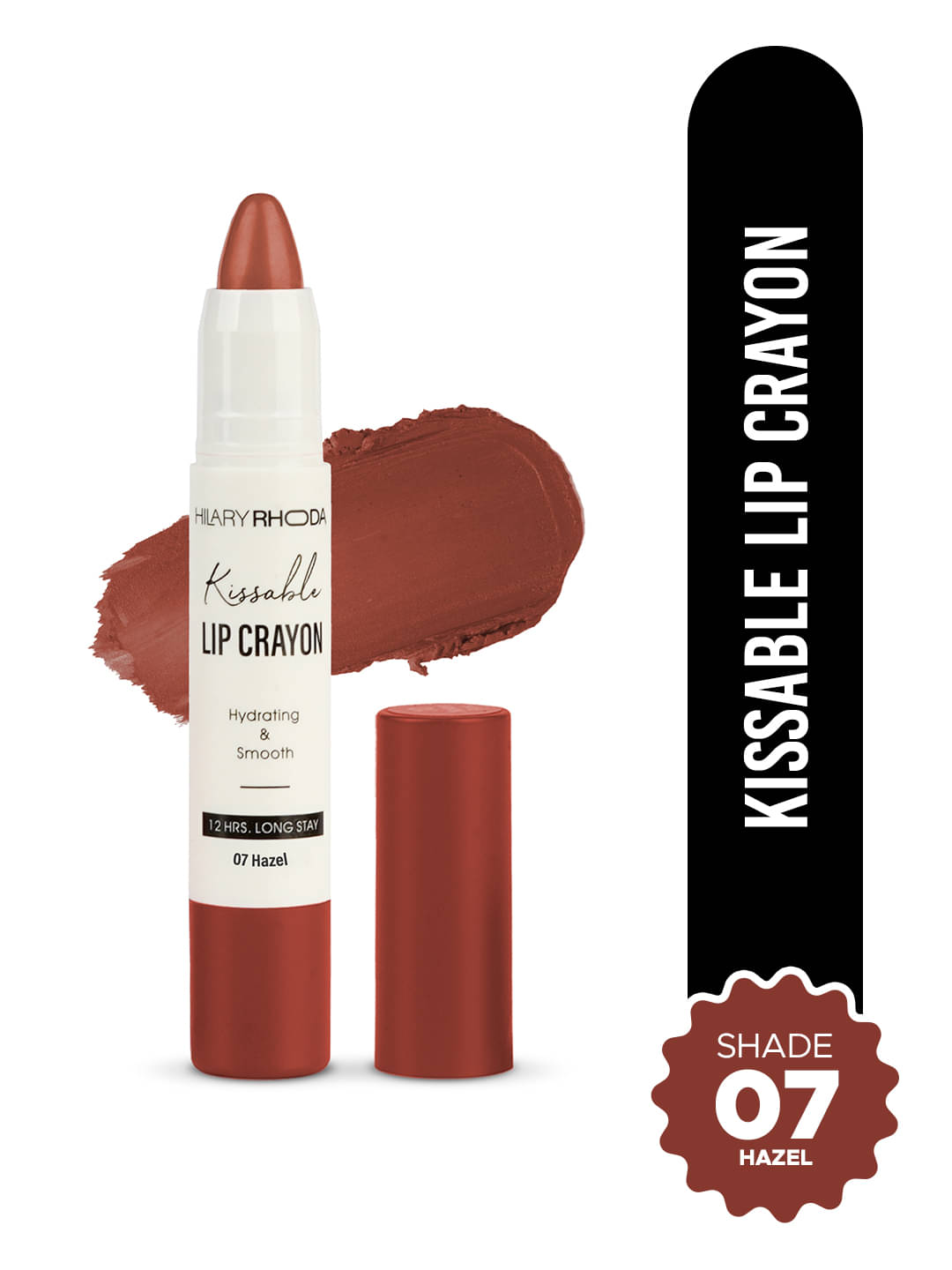     			Hilary Rhoda Brown Matte Transferproof Crayon Lipstick ( Pack of 1 )