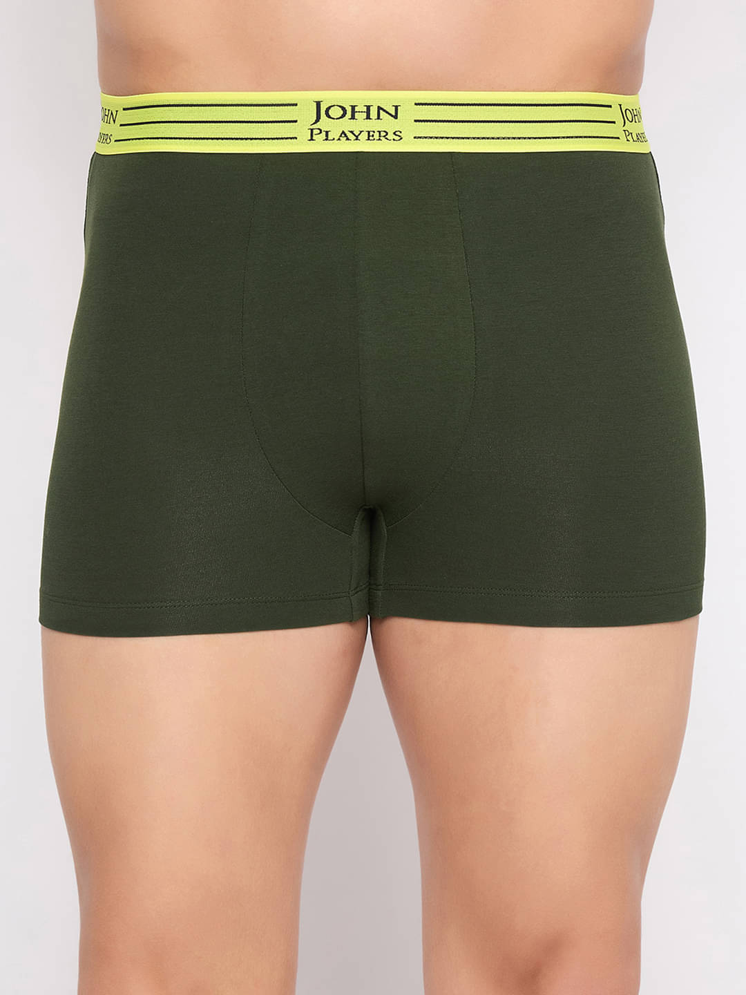     			John Players Pack of 1 Cotton Trunks For Men's ( Green )