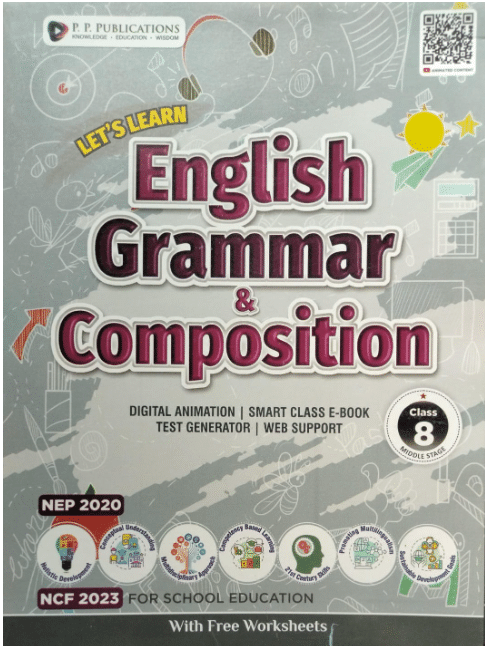     			LETS LEARN ENGLISH GRAMMAR & COMPOSITION CLASS 8