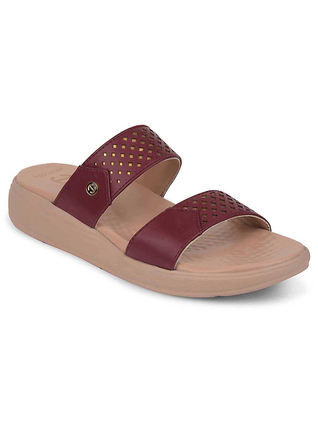     			Liberty Maroon Women's Thong Flip Flop