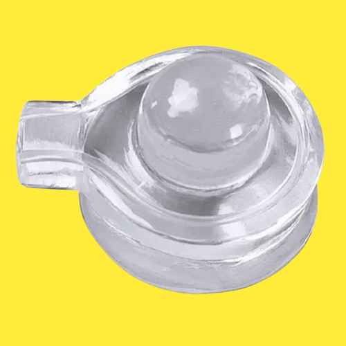     			NAVYAKSH Crystal Shivling Idol ( 1.5 cm )